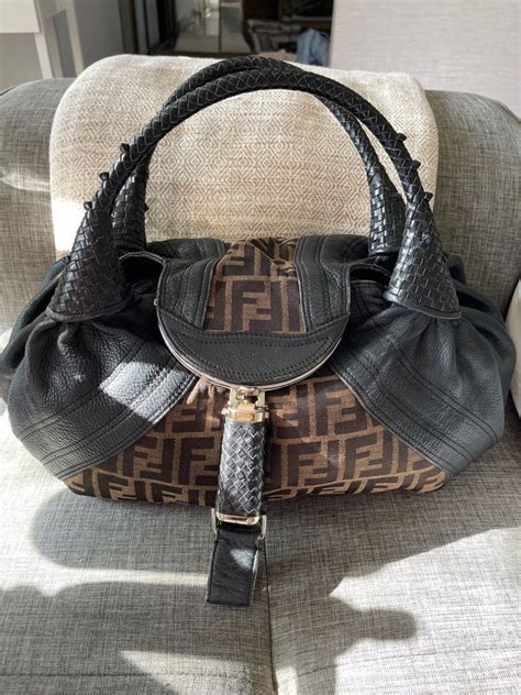 fake fendi spy bag|fendi spy bag zucca.